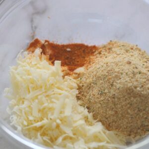 parmesan bread crumb mixture