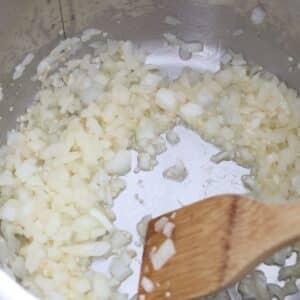 sautée onions