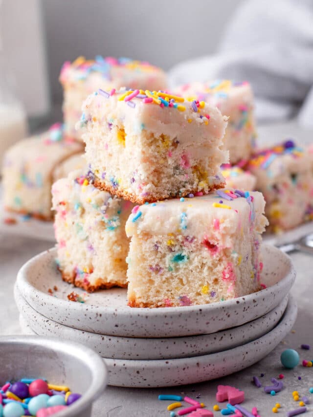 Graduation Desserts Recipe Funfetti Sheet Cake