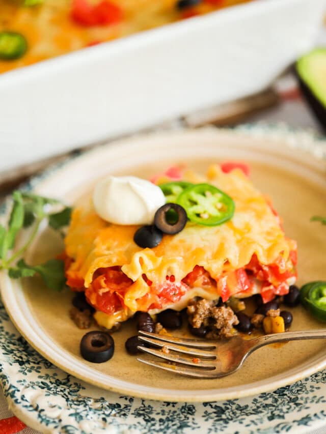 Cinco De Mayo Mexican Lasagna Recipe